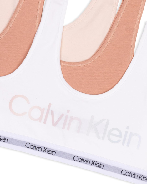 Комплект бра-топов Calvin Klein 3 шт 1159855496 (Разные цвета L) на рост 140-152