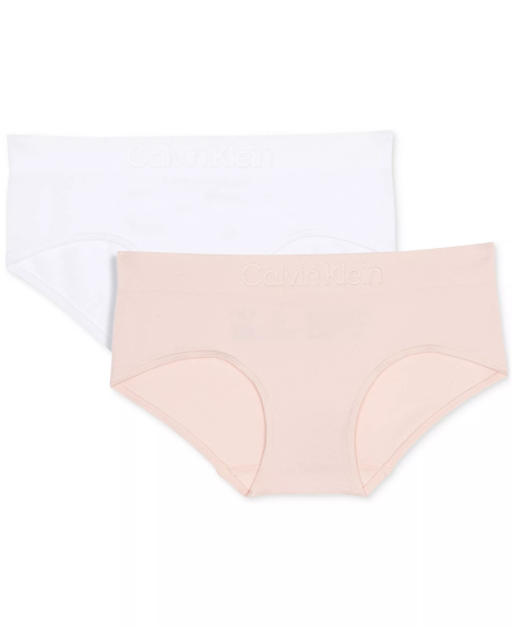 Набор детских трусов Calvin Klein 2 шт 1159861442 (Белый/Бежевый S) на рост 116-122 см