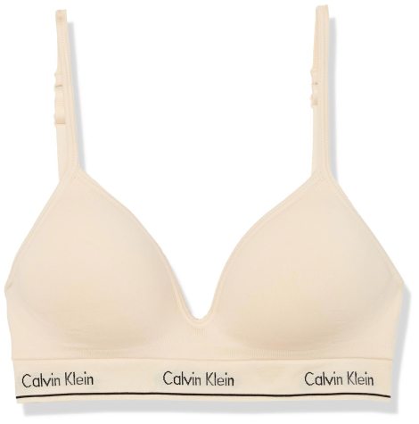 Комплект бюстгальтерів для дівчинки Calvin Klein 2шт 1159892564 (Чорний/Бежовий 32A) на зріст 123-130 см