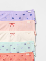 Набор детских трусиков хипстеров Gap для девочки 1159846917 (Разные цвета XS)