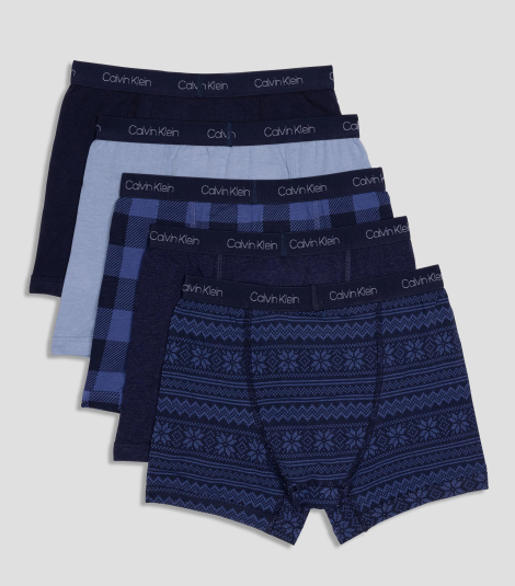Набор трусов-боксеров Calvin Klein для мальчиков 1159841739 (Разные цвета XS)