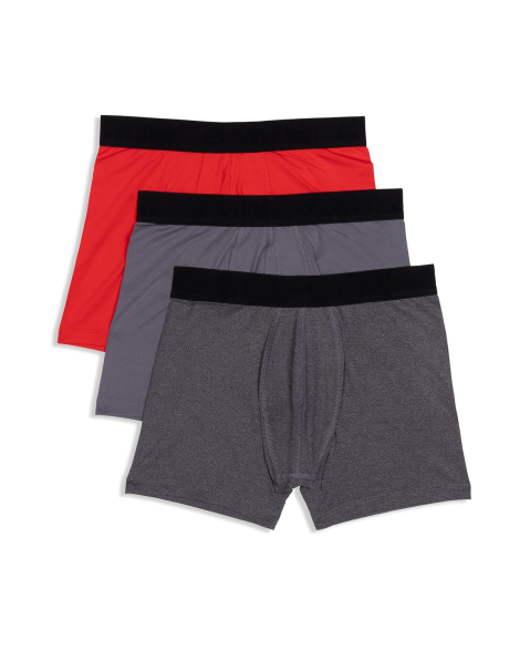 Набор трусов-боксеров Calvin Klein для мальчиков 1159848298 (Красный/Серый L)