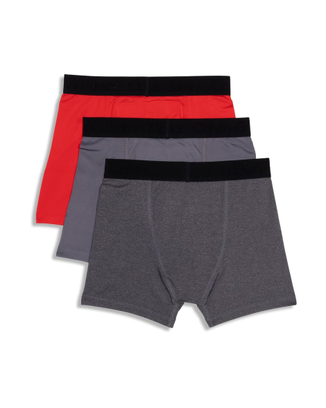 Набор трусов-боксеров Calvin Klein для мальчиков 1159848298 (Красный/Серый L)