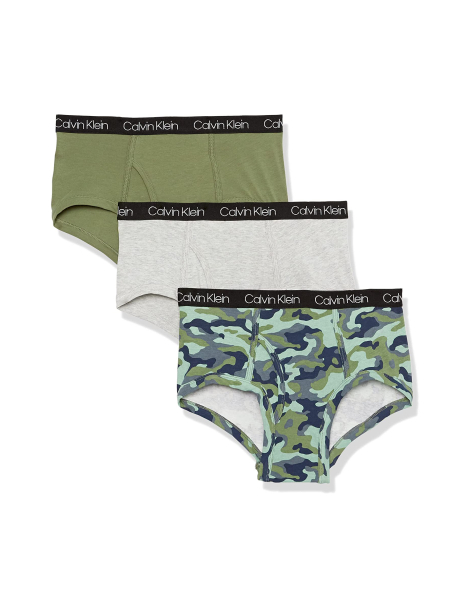 Набір дитячих трусів Calvin Klein брифи 1159850000 (Різні кольори M) на зріст 135-150 см