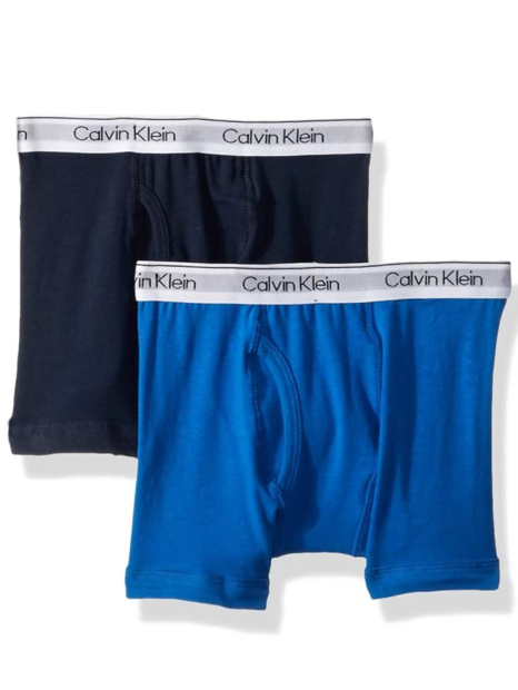 Дитячий комплект для хлопчика Calvin Klein футболка та двоє трусів 1159850930 (Різні кольори L) на зріст 142-157 см