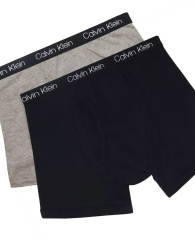 Набір трусів-боксерів Calvin Klein 2 шт 1159840980 (Чорний/Сірий L)