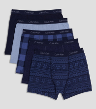 Набор трусов-боксеров Calvin Klein для мальчиков 1159841739 (Разные цвета XS)