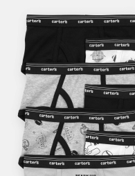 Набір дитячих трусиків Carter's для хлопчика 1159853455 (Чорний/Сірий 2-3) на зріст 88-98 см