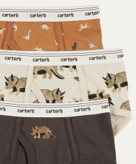 Набор детских трусиков для мальчика Carter's брифы 3 шт 1159856061 (Разные цвета 10-12) на рост 137-152 см
