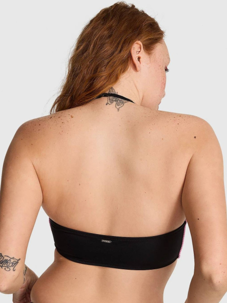 Купальный топ Victoria's Secret Pink 1159852187 (Черный S)