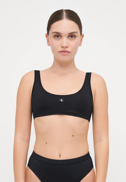 Купальный топ Calvin Klein 1159864347 (Черный M)