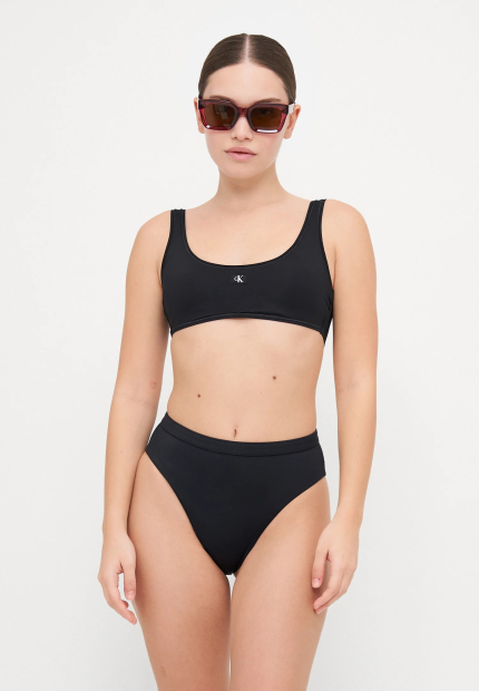 Купальный топ Calvin Klein 1159864347 (Черный M)