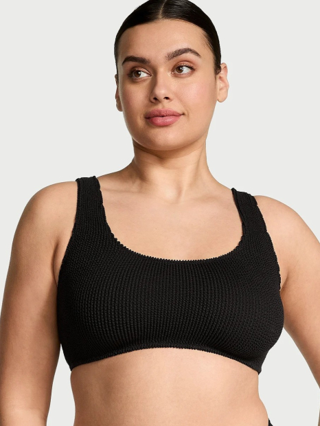 Купальный топ Victoria's Secret 1160752385 (Черный M/L)