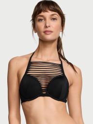 Купальний топ-бюст Victoria's Secret з Push-Up 1159850688 (Чорний 32C)