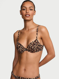 Купальный топ-бюст Victoria's Secret с Push-Up 1159860267 (Леопардовый 40D)