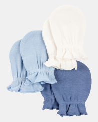 Царапки для малышей Carter's 1159852814 (Голубой 0-3M)