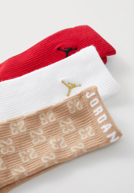 Набір шкарпеток Nike and Jordan у подарунковій коробці 1159842467 (Різні кольори 37,5-40)