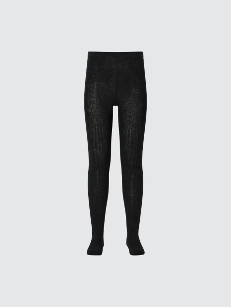 Колготки у рубчик HEATTECH UNIQLO 1159861937 (Чорний 7-8)