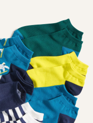 Набір дитячих шкарпеток Old Navy 6 пар з принтом 1162511593 (Різні кольори 22-24)