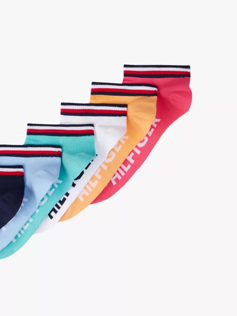 Набір коротких шкарпеток Tommy Hilfiger 6 пар 1159847409 (Різні кольори One Size)