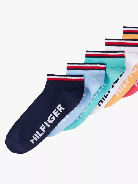 Набір коротких шкарпеток Tommy Hilfiger 6 пар 1159847409 (Різні кольори One Size)
