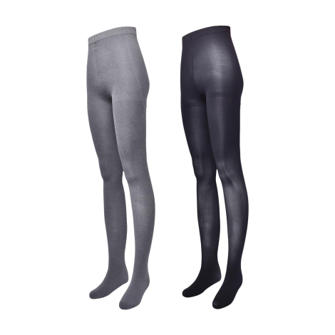 Женские непрозрачные колготки GAP комплект из 2 штук 1159851607 (Черный M/L)