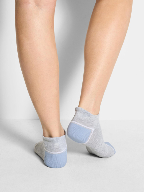 Набор укороченных носков DKNY Sport 8 пар 1161673008 (Белый/Серый One Size)