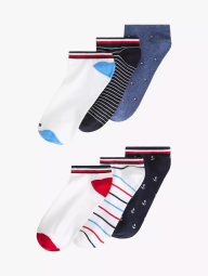 Набір жіночих шкарпеток від Tommy Hilfiger 6 пар 1159840787 (Різні кольори One Size)