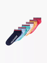 Набір коротких шкарпеток Tommy Hilfiger 6 пар 1159847409 (Різні кольори One Size)