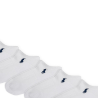 Жіночі короткі шкарпетки Ralph Lauren набір 6 пар 1159854813 (Білий 9-11) EU 35-42,5