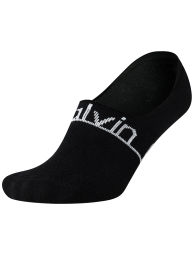 Жіночі короткі шкарпетки Calvin Klein з логотипом 6 пар 1160508745 (Чорний One size)