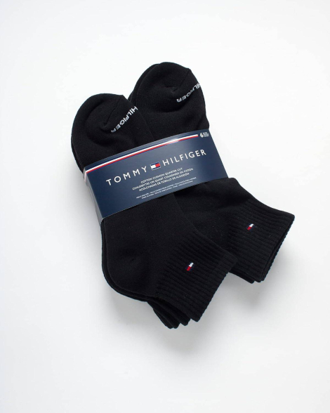 Набір чоловічих шкарпеток Tommy Hilfiger 6 пар 1159839773 (Чорний 40-46)