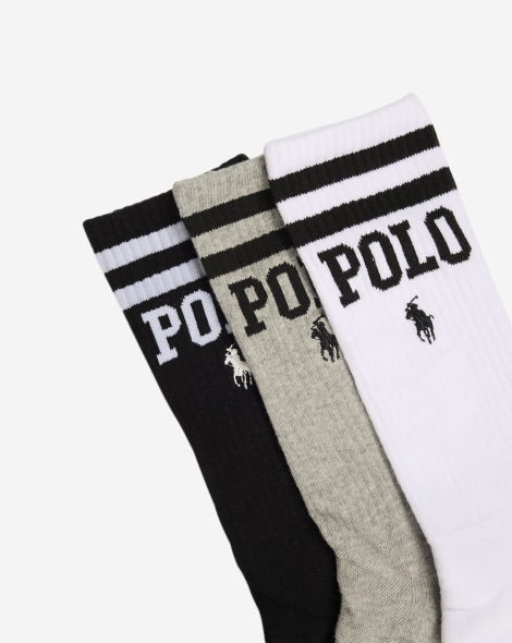 Набор высоких носков Polo Ralph Lauren 6 пар 1159840312 (Разные цвета One size)