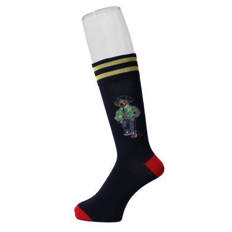 Набор мужских носков Polo Ralph Lauren 2 пары 1159841948 (Синий/Красный One size)
