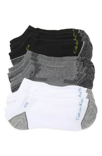 Набір чоловічих шкарпеток Calvin Klein 6 пар 1159844788 (Різні кольори One size)