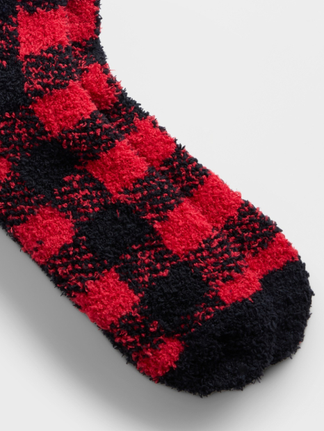 Високі шкарпетки GAP 1159853039 (Чорний/Червоний One Size) EU 39-45