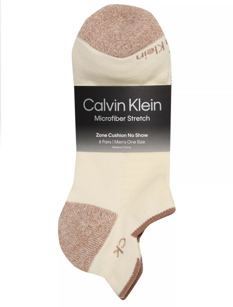 Набір коротких чоловічих шкарпеток Calvin Klein 6 пар 1159855444 (Різні кольори One size) EU 40-46