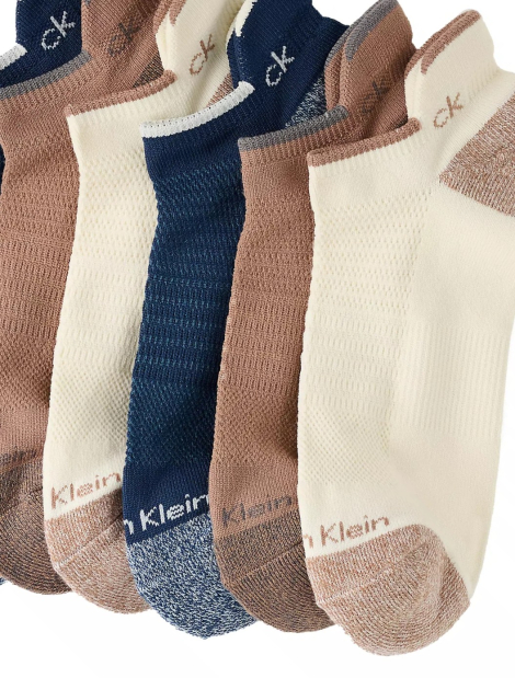 Набір коротких чоловічих шкарпеток Calvin Klein 6 пар 1159855444 (Різні кольори One size) EU 40-46