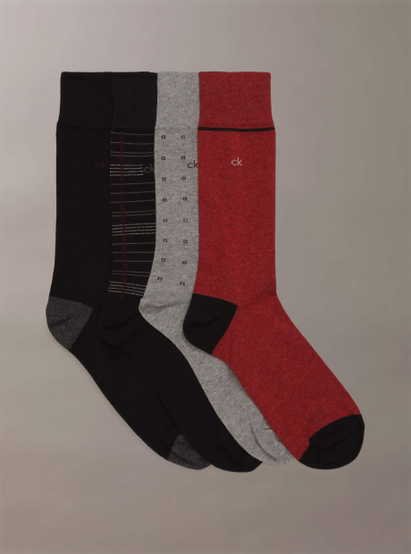 Набор высоких носков Calvin Klein 4 пары 1159856951 (Разные цвета One size) EU 40-46