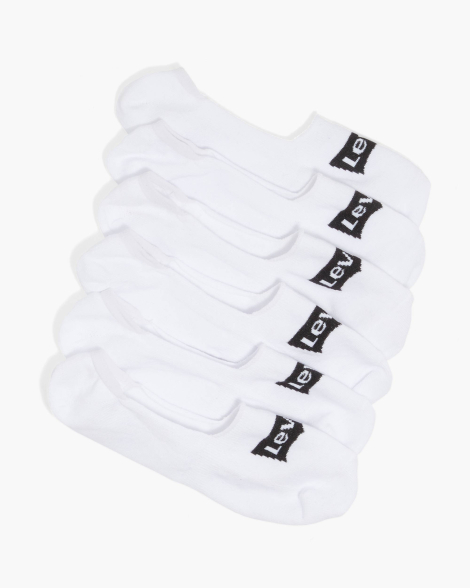 Набір шкарпеток Levi's слідки 3 пари 1159858106 (Білий M) EU 41-46
