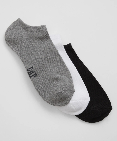 Набор мужских коротких носков GAP 3 пары 1159863173 (Разные цвета One Size) EU 39-45