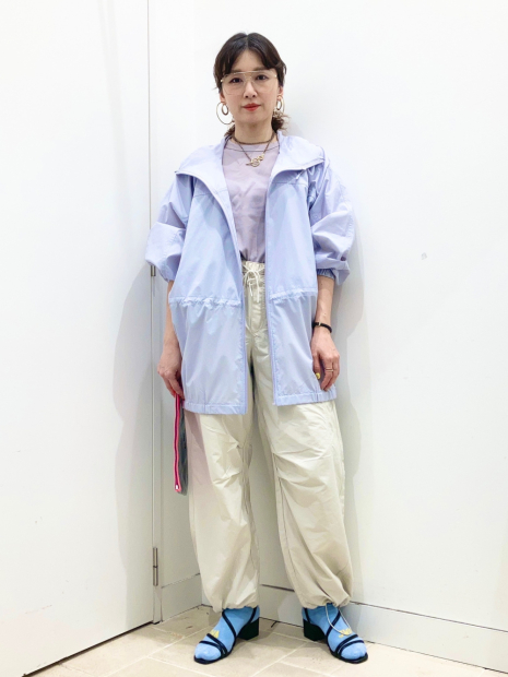 Высокие носки JW ANDERSON UNIQLO 1159866955 (Голубой 42-46)