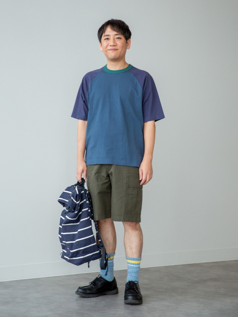 Высокие носки JW ANDERSON UNIQLO 1159866955 (Голубой 42-46)