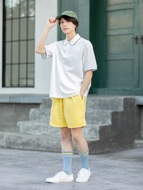 Высокие носки JW ANDERSON UNIQLO 1159866955 (Голубой 42-46)