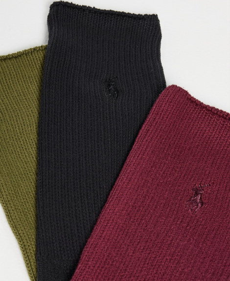 Набір чоловічих високих шкарпеток Polo Ralph Lauren 3 пари 1160694669 (Різні кольори 10-13)