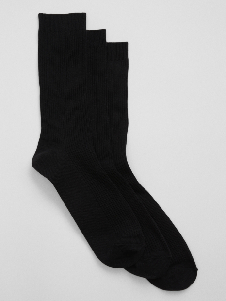 Набор мужских носков GAP 3 пары 1160761342 (Черный One Size) EU 39-45