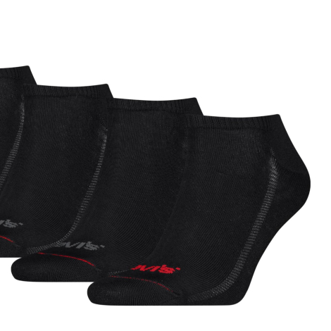 Набір коротких шкарпеток Levi's 6 пар 1161249832 (Чорний M) EU 41-42,5
