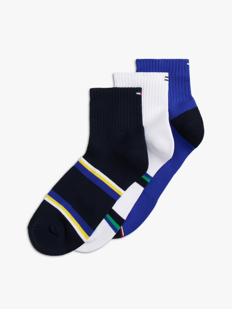 Набір чоловічих шкарпеток Tommy Hilfiger 3 пари 1161413494 (Різні кольори One Size) EU 39-46