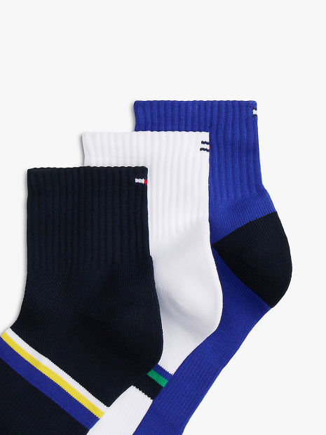 Набір чоловічих шкарпеток Tommy Hilfiger 3 пари 1161413494 (Різні кольори One Size) EU 39-46