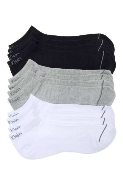 Набір чоловічих шкарпеток Calvin Klein 6 пар 1161655002 (Різні кольори One size)